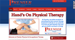 Desktop Screenshot of premiertherapy4u.com